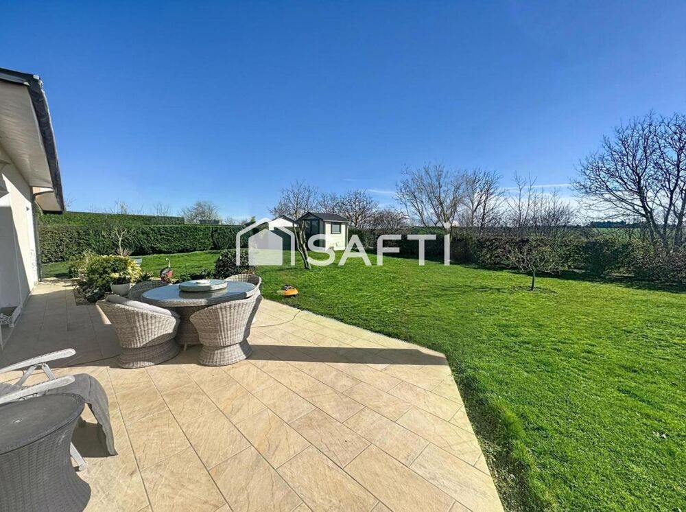 Vente Maison Pavillon récent 200m2 avec autonomie de plain pied garage et jardin clos. Rivery