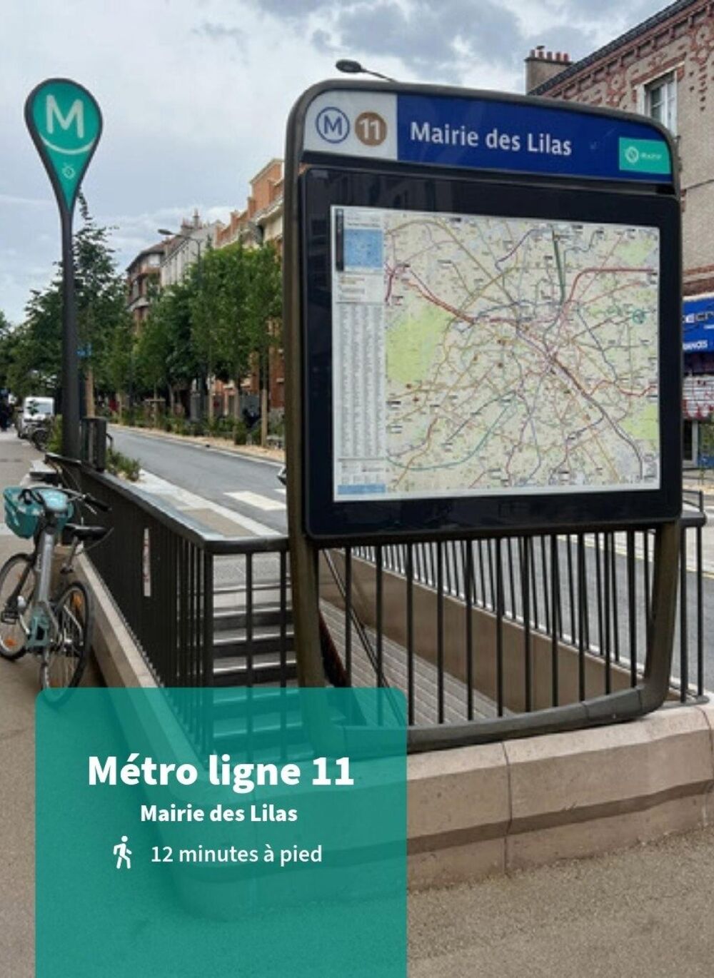 Appartement très lumineux à fort potentiel à Bagnolet