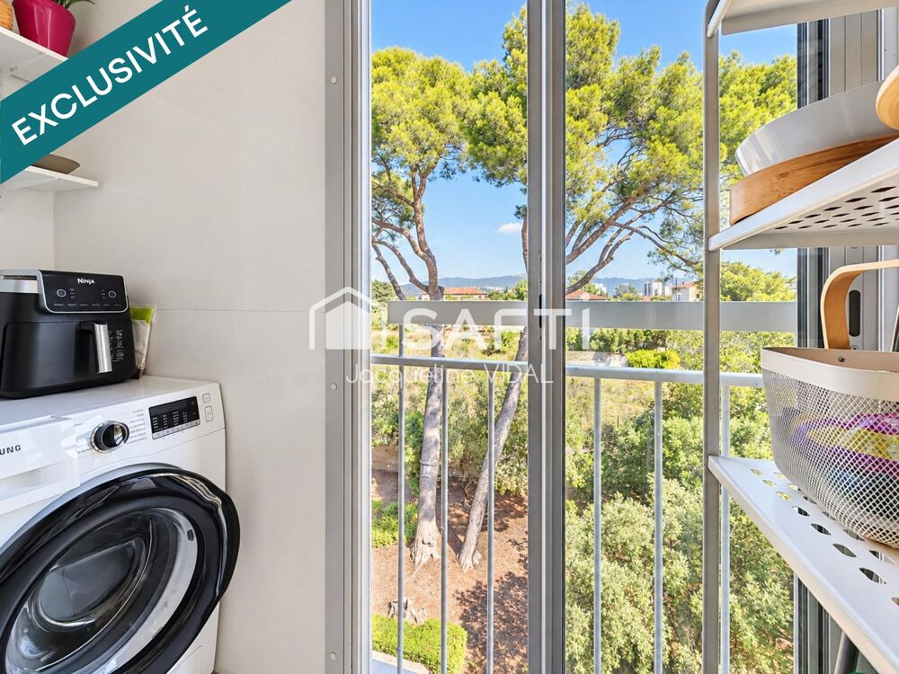 Vente Appartement T4 aménagé en T3 – 75 m² – Balcons – Vue dégagée Marseille 13