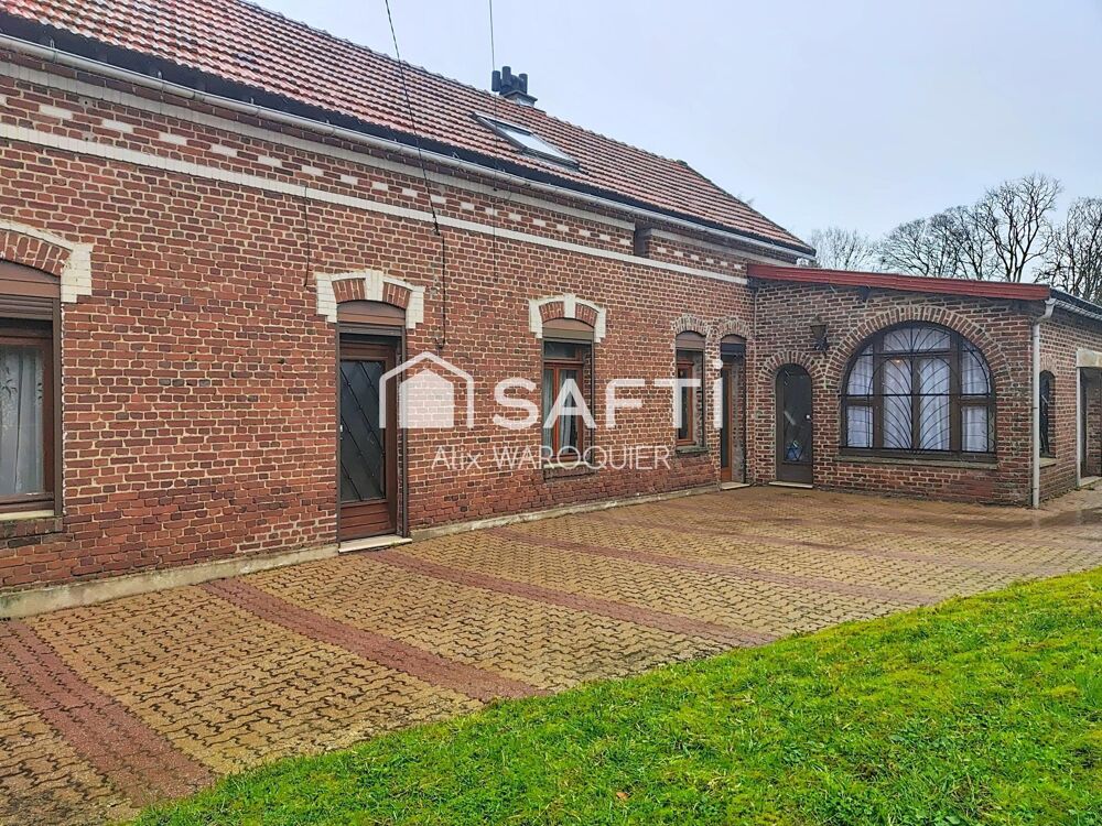 maison familiale avec beau jardin et habitable de plain-pied