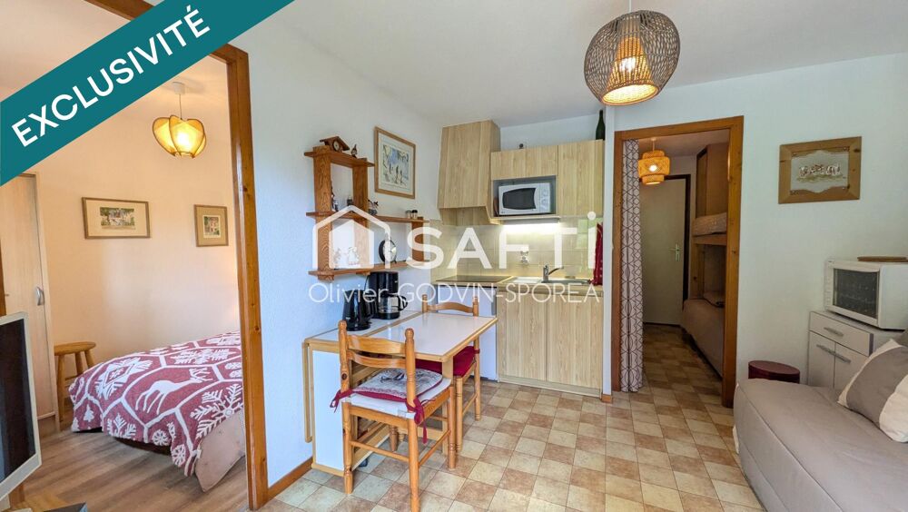 Vente Appartement Appartement 2 Pièces avec balcon exposé plein Sud sans vis à vis avec vue imprenable sur les montagnes Le biot