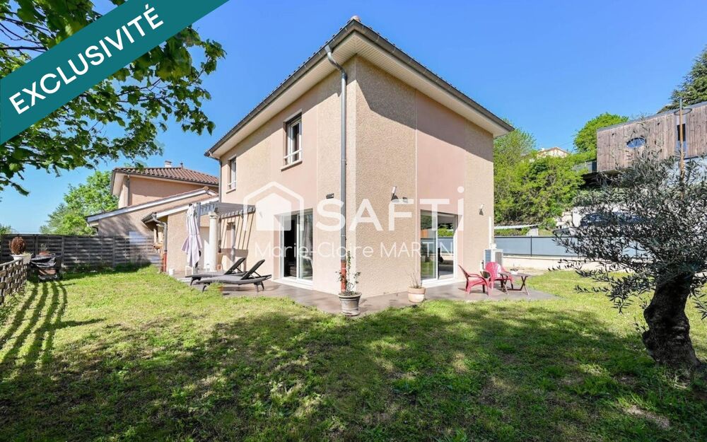 MASSIEUX - VILLA Contemporaine 115 m² avec double garage - Vue dégagée & environnement privilégié