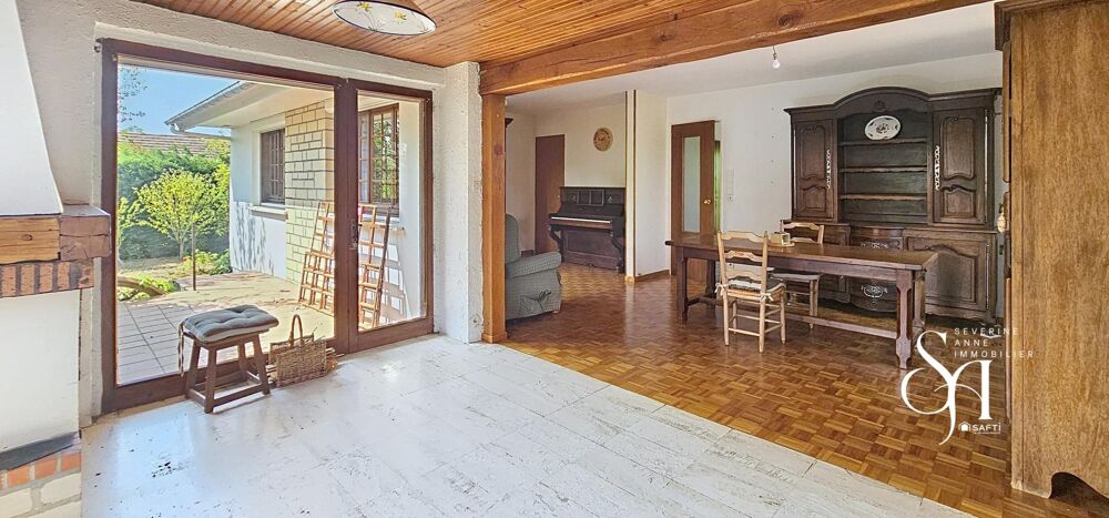 Maison plain pied sur sous-sol complet, 2 chambres et dépendance