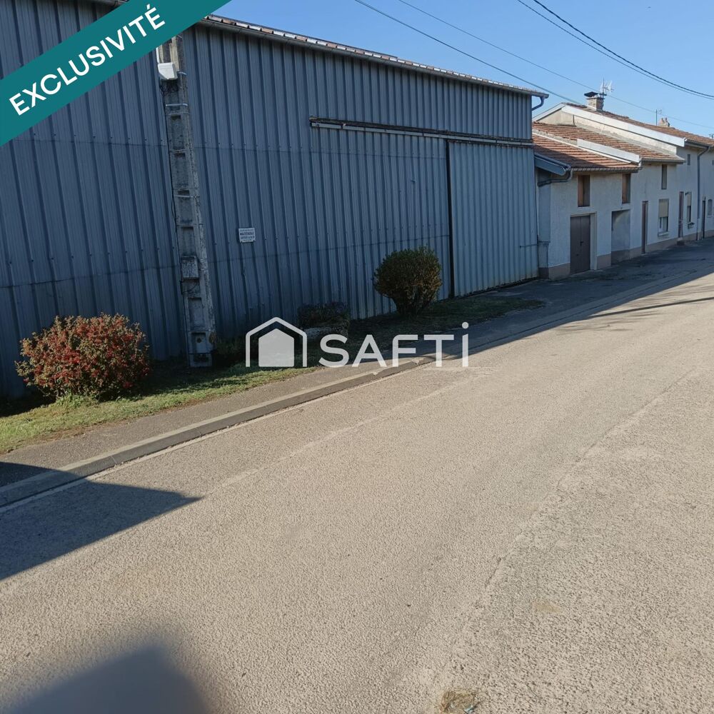 Ferme à rénover avec garage, hangar, et terrain.