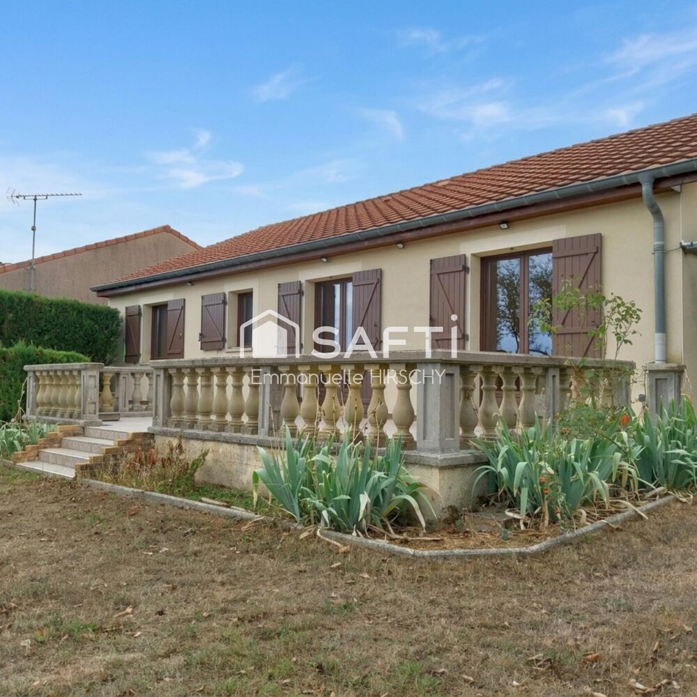 Vente Maison Pavillon de plain pied de 90m2 avec 2 chambres Thiaucourt-regnieville