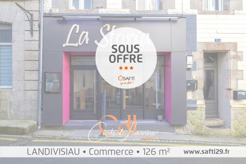 Vaste local commercial en plein coeur de Landivisiau ! 91750 29400 Landivisiau