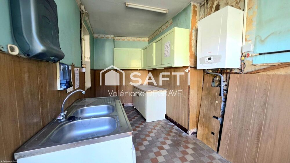 Vente Maison Immeuble – 200 m² habitables à fort potentiel Lillers