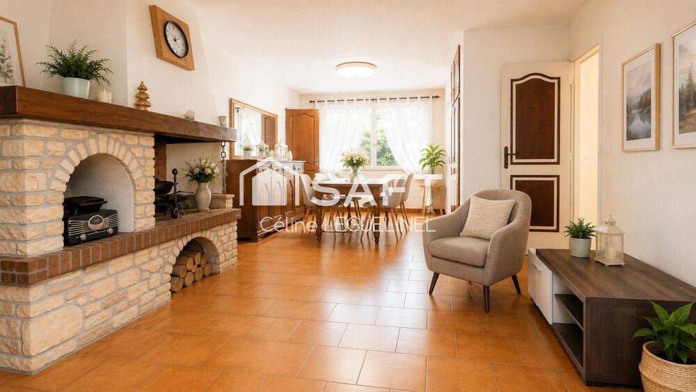 Vente Maison plain-pied au cœur de la nature - 2 200 m² de terrain arboré. Maintenon