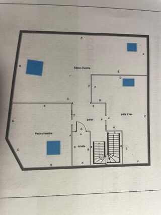  Appartement � vendre 3 pi�ces 49 m�