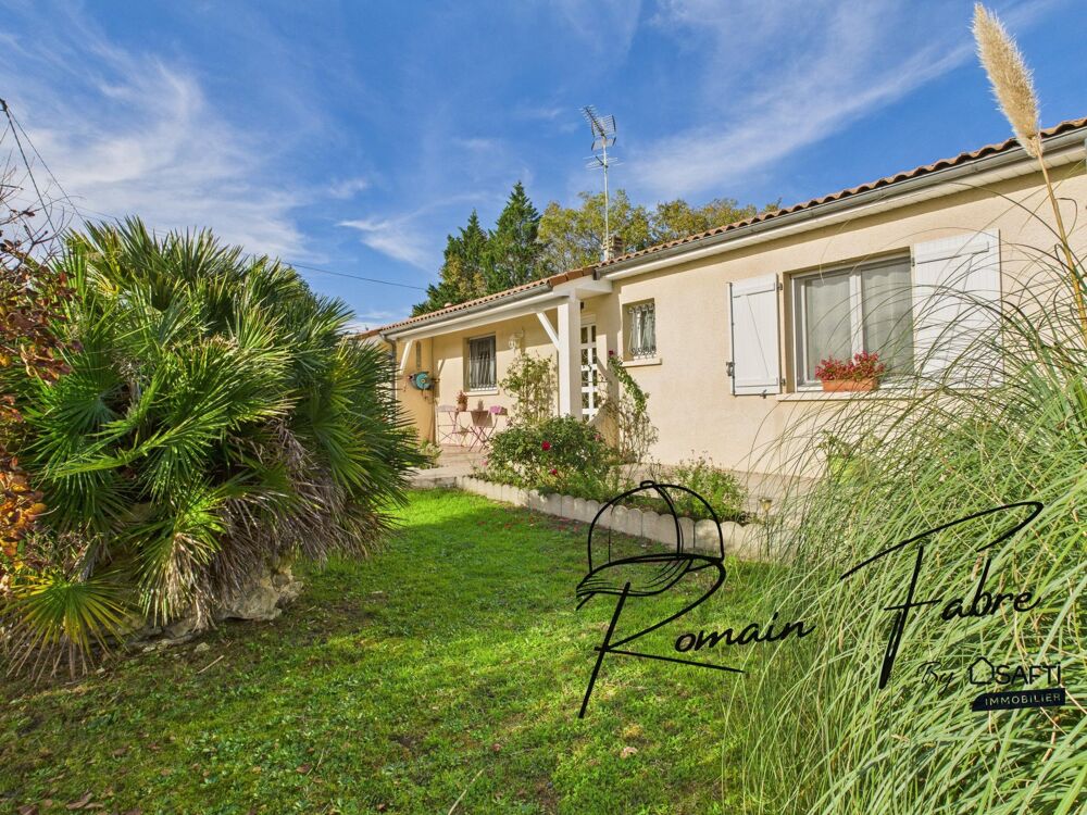 Vente Maison Maison de plain-pied 4 chambres, piscine, garage et belle parcelle de terrain au calme Tauriac