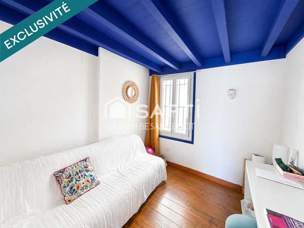 Appartement T3 duplex esprit loft avec terrasses et cave