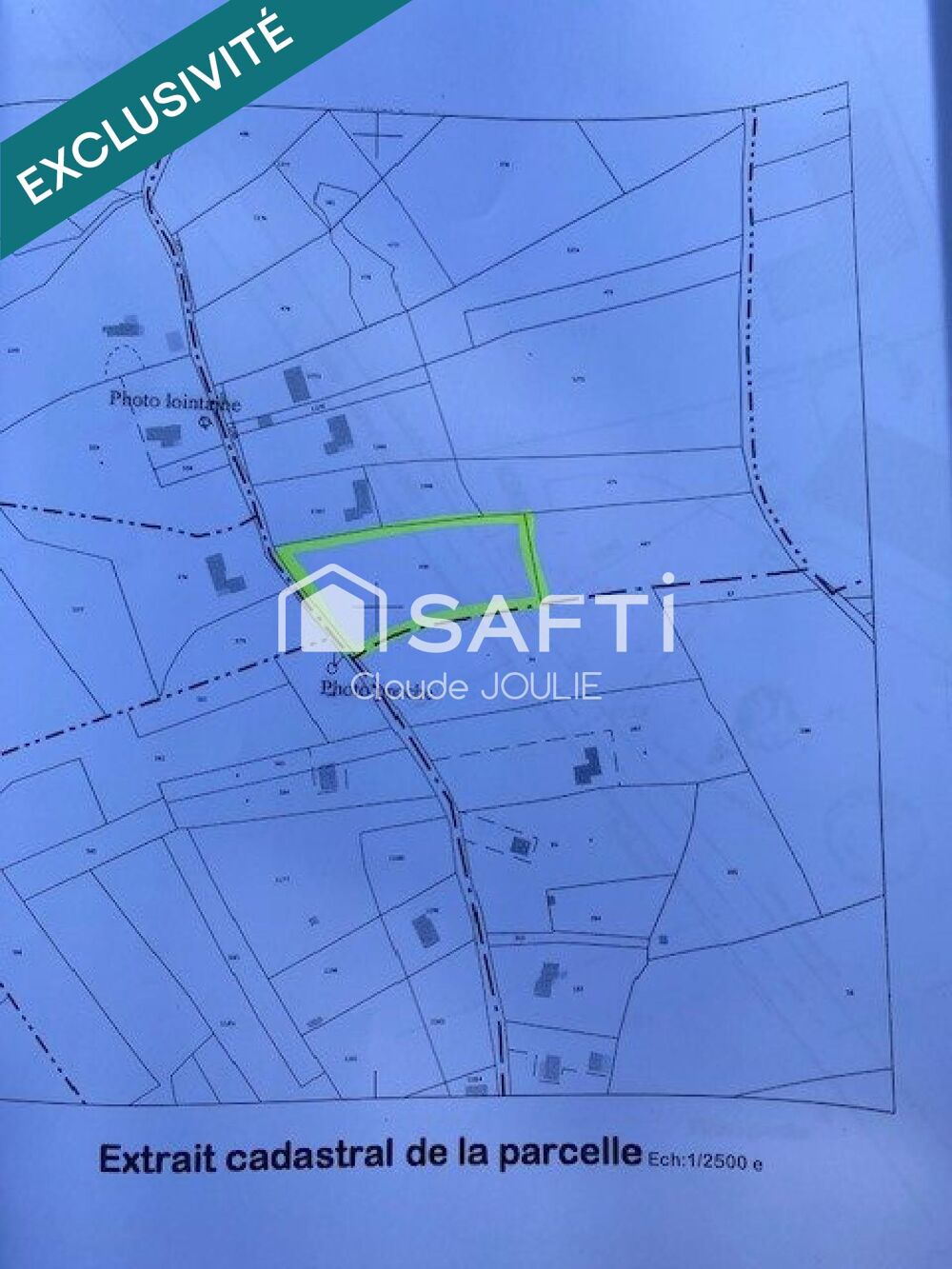 Vente Terrain Terrain de 6 547 m² avec permis de construire Causse-et-diege
