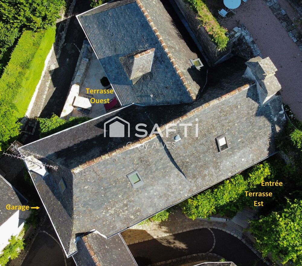 Vente Maison Demeure historique avec jardin dans Turenne centre Turenne