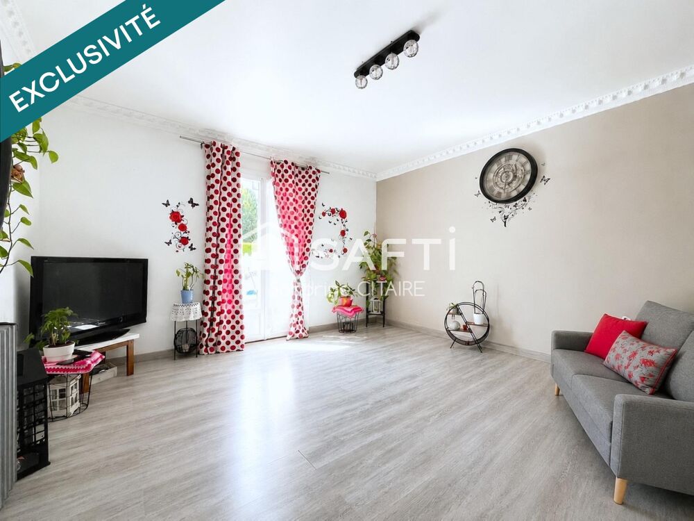 Maison avec garage vendue louée à Anet