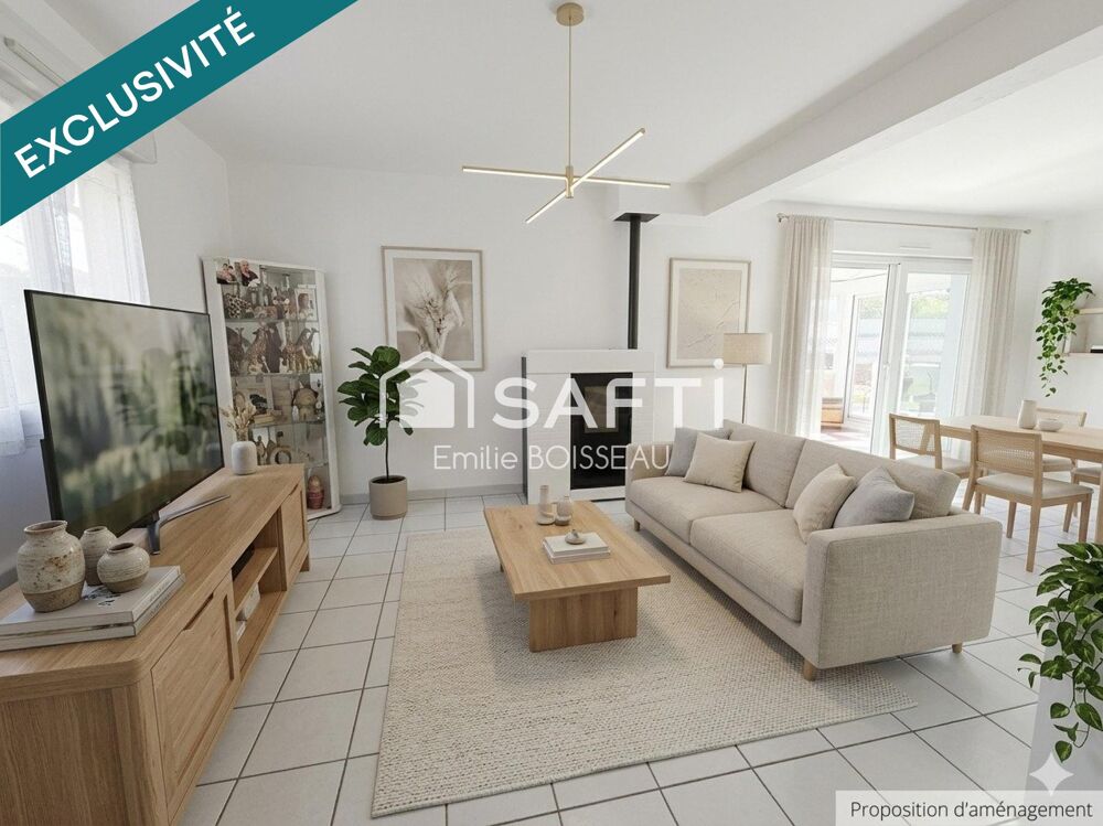 Vente Maison Maison 4 chambres jardin garage piscine Pontfaverger-moronvilliers