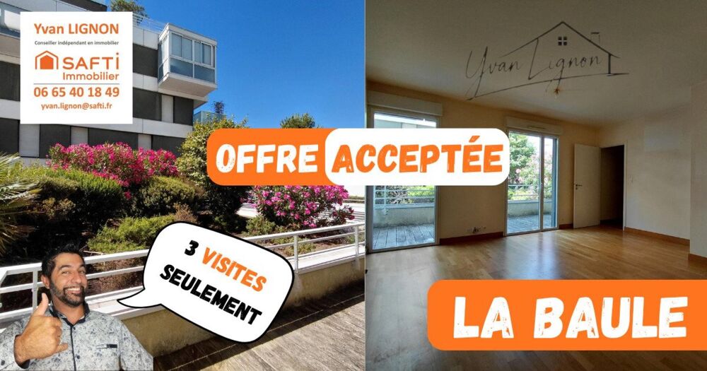 Vente Appartement Entre gare et commerces La baule-escoublac