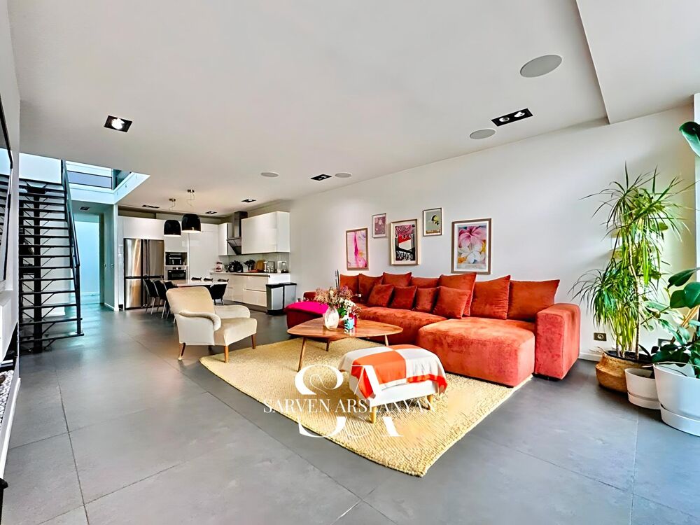 Maison de 123 m² esprit loft, lumineux et terrasse