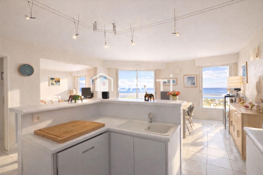 Front de mer Pornichet 4 pièces 119 m², vue océan panoramique