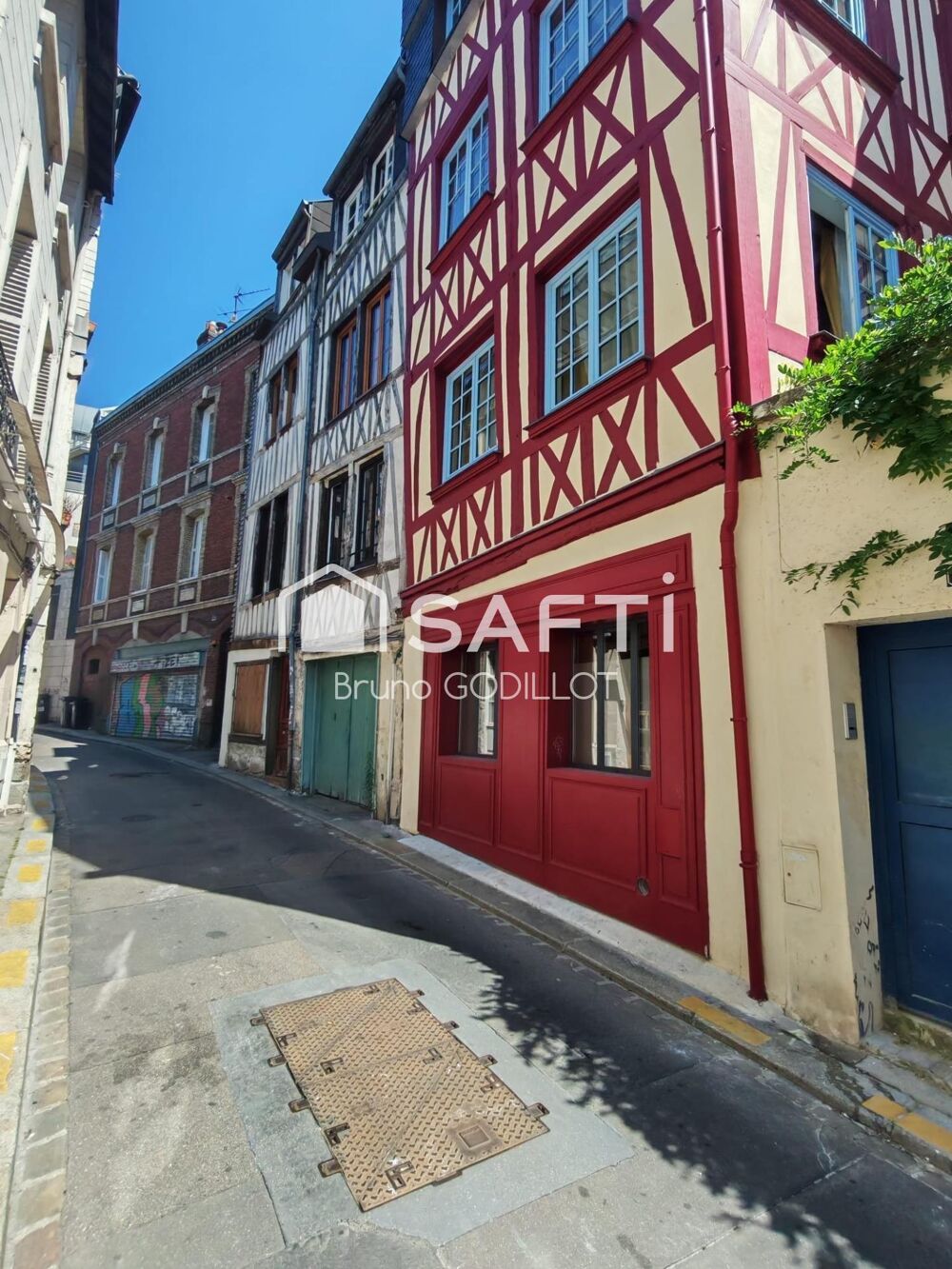 En plein centre de Rouen - T3 excellent état charme de l'ancien