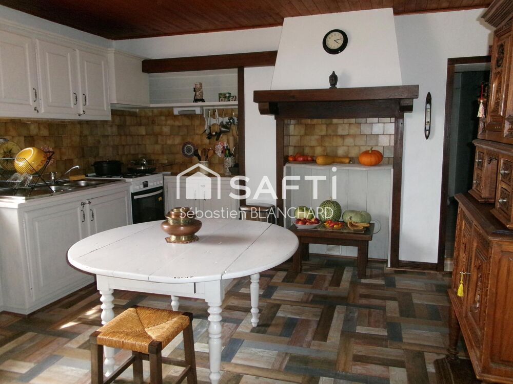 Vente Maison Maison en pierre 140 m² dans un havre de paix Ruffieu