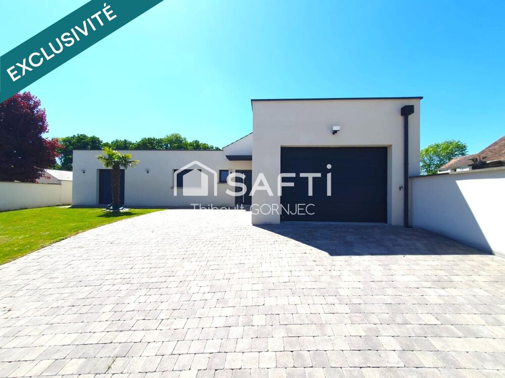 À VENDRE  MAISON D'ARCHITECTE ÉCOLOGIQUE Héricy · Seine-et-Marne (77850) 159 m² habitables | Terrain de 712 m² | Construction 2
