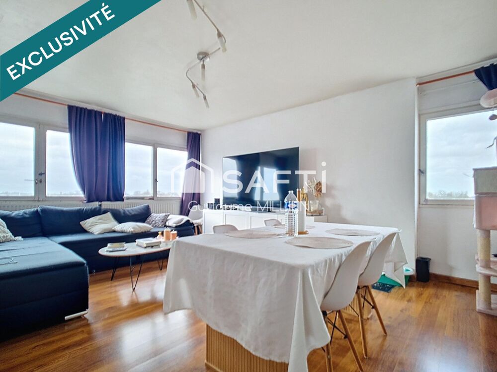 Métro Mairie de Mons - Appt T4 de 87m²