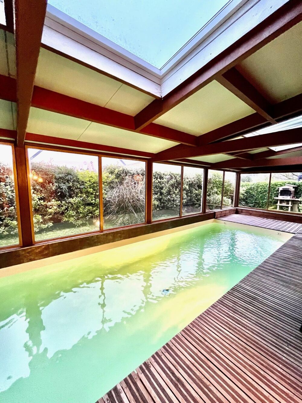 Vente Maison Maison en bois avec piscine couverte Penvenan