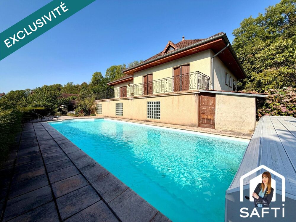 Vente Maison Maison familiale avec piscine, grand sous-sol et terrain arboré avec vue sur le Vercors Polienas