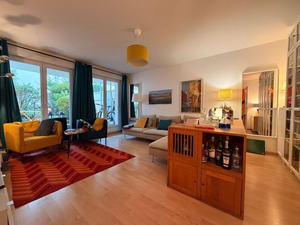 Appartement vendu loué avec jardin et parking