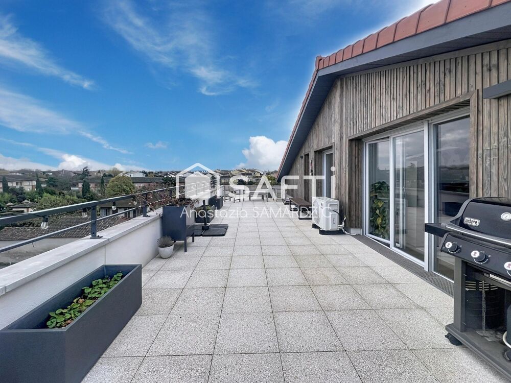 Vente Appartement T4 lumineux avec grande terrasse et vue Pyrénées Quartier Croix-Daurade Toulouse