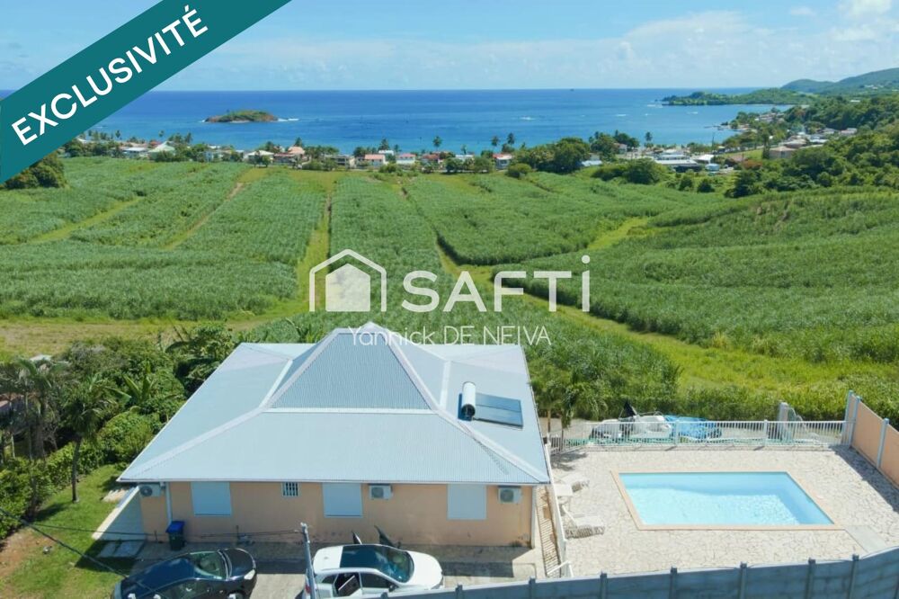 Villa T4 avec piscine et vue mer exceptionnelle