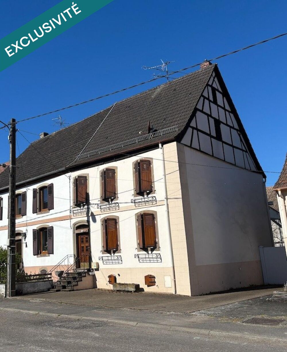 jolie maison alsacienne
