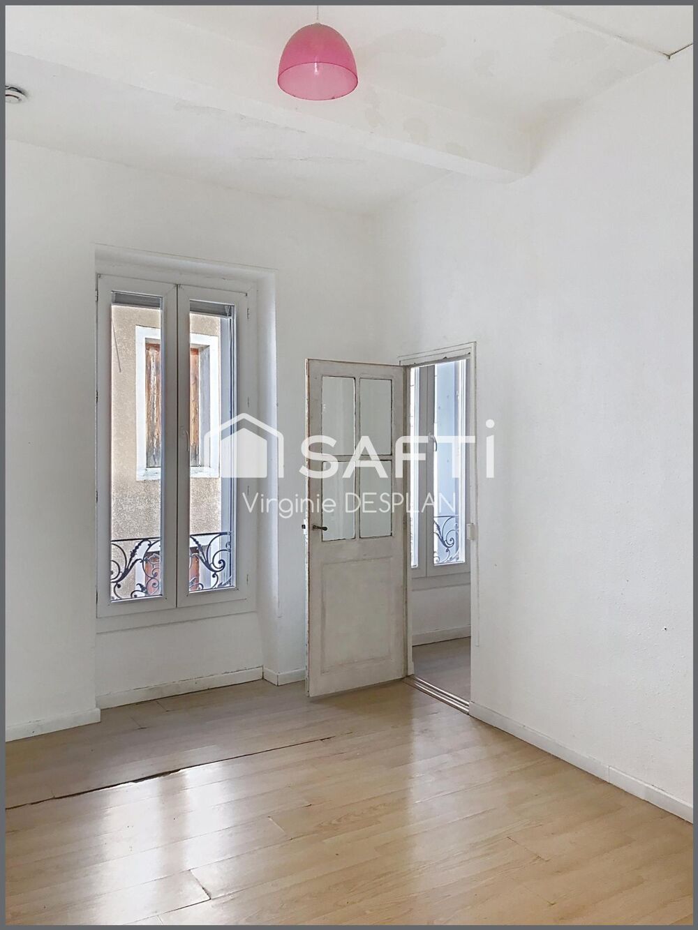 Maison de ville traversante