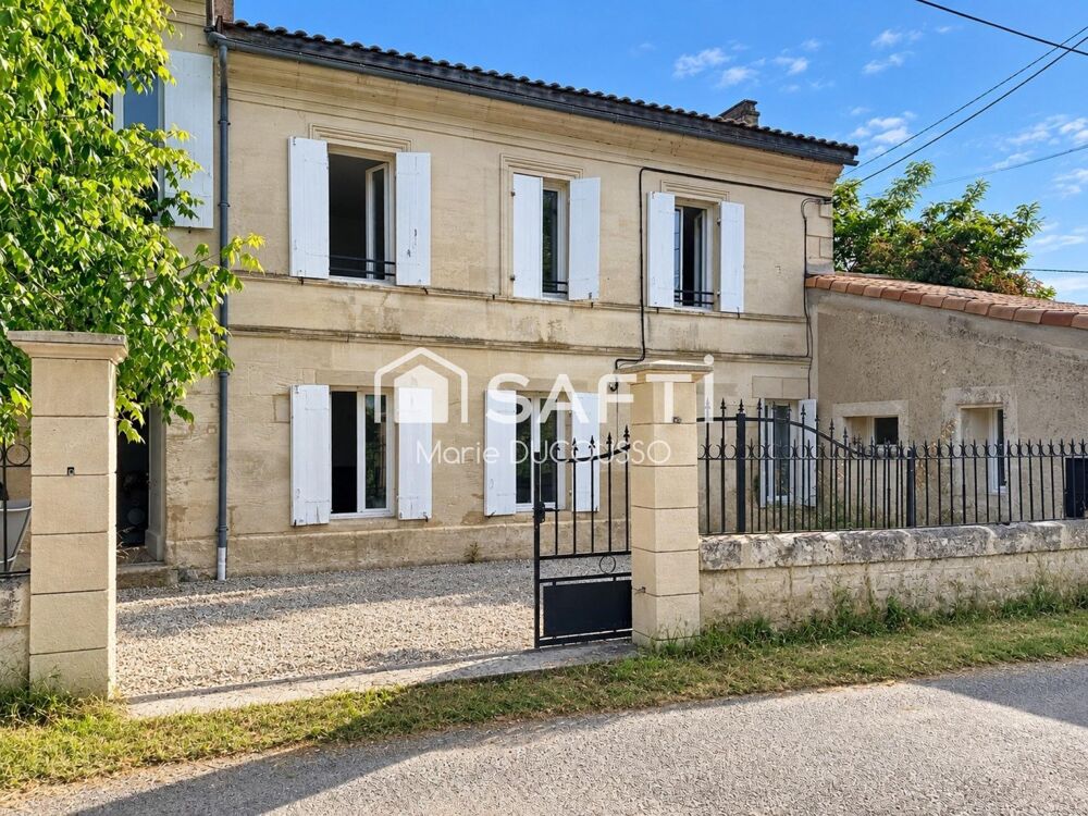 Girondine rénovée avec studio indépendant