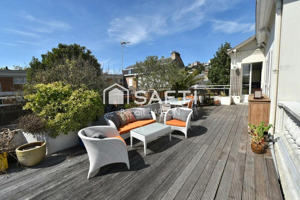 Appartement 180m², 2 suites + 2 chambres, terrasse