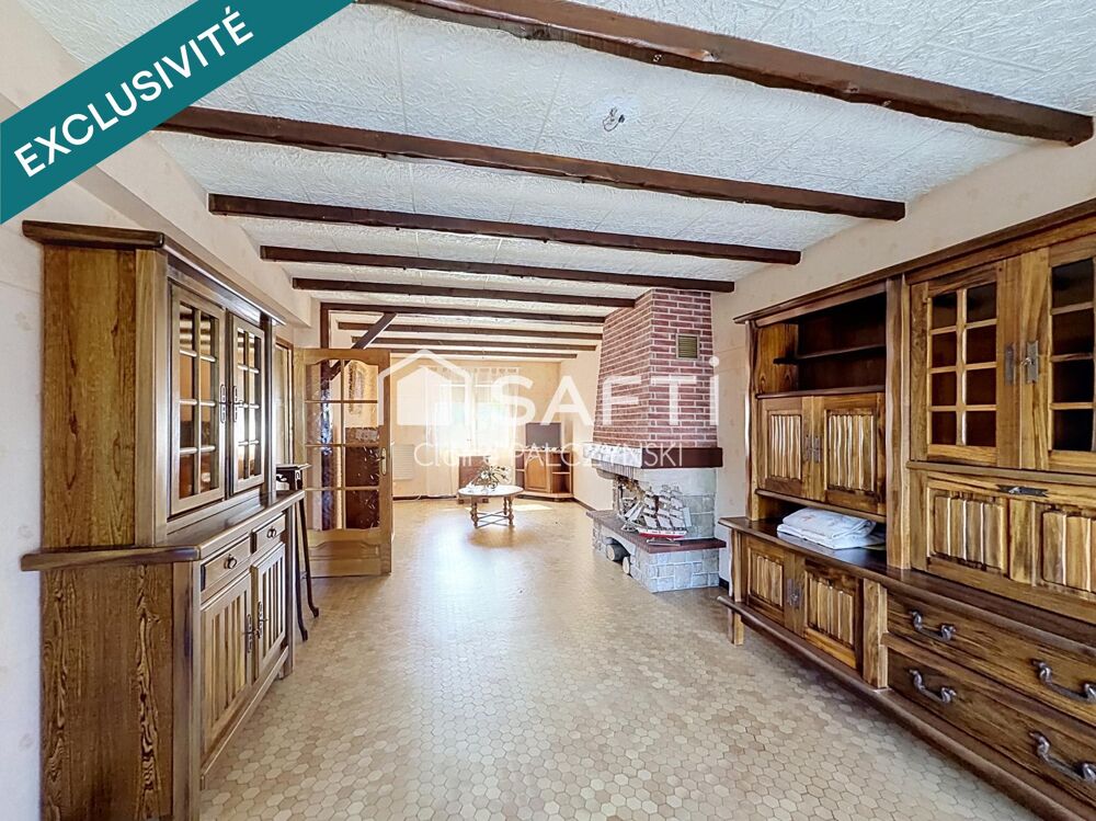 Vente Maison EXCLUSIVITÉ SAFTI – Maison de 98 m² avec jardin, garage et sous-sol complet Montigny-en-gohelle