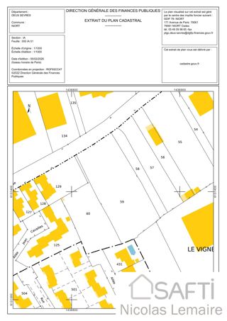  Terrain à vendre 283 m²
