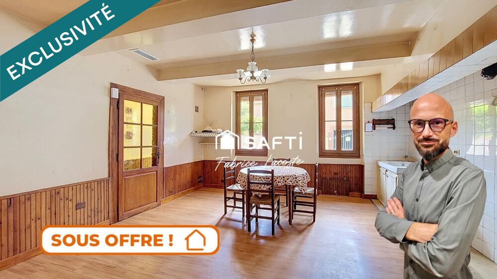 Vente Maison Maison de village -  3 pièces - 73 m² Lezat-sur-leze