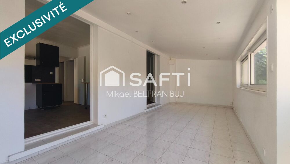Frontignan  Villa de plain-pied entièrement rénovée avec grand terrain piscinable