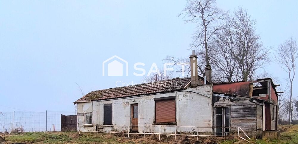 Maison à rénover avec grand terrain  Proche Ailly-sur-Noye