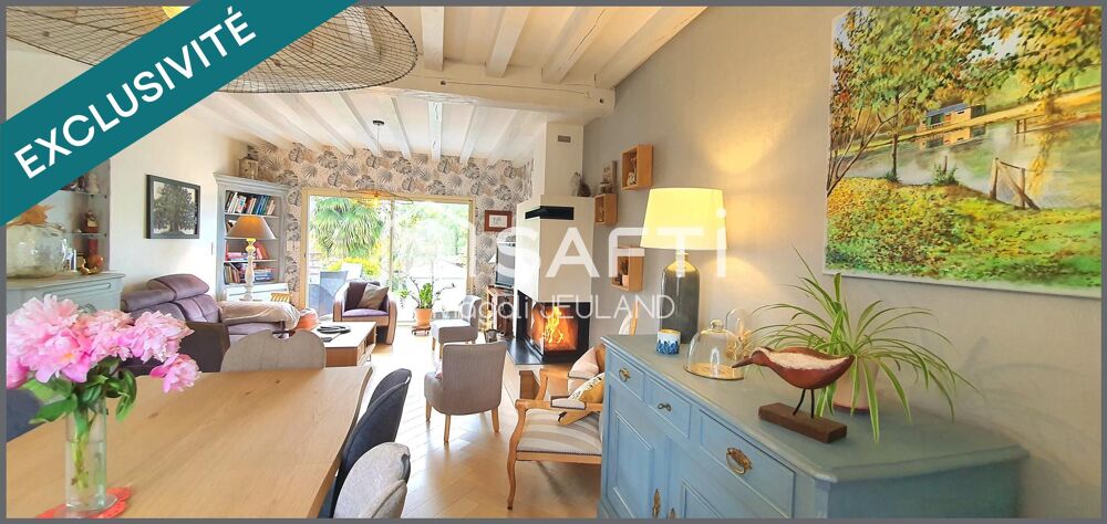 MAISON FAMILLIALE, de 172 m2 sur sous sol , HANGAR , JARDIN PAYSAGÉ 1200 M2,