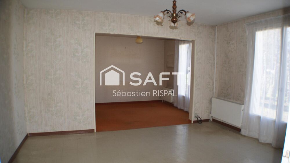Maison plain pied - 3 chambres - double garage