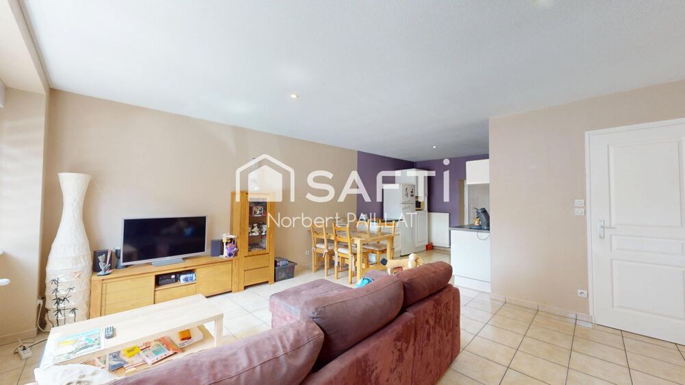Maison de village 82 m² - 3 chambres, garage et combles
