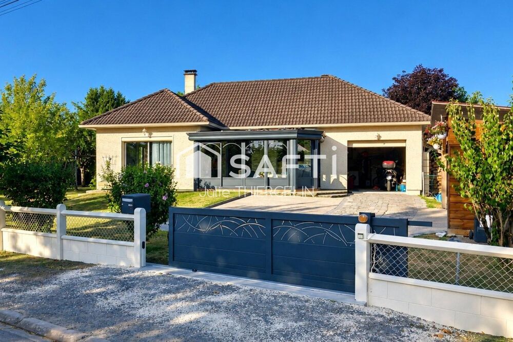 Maison 2 chambres, véranda et garage