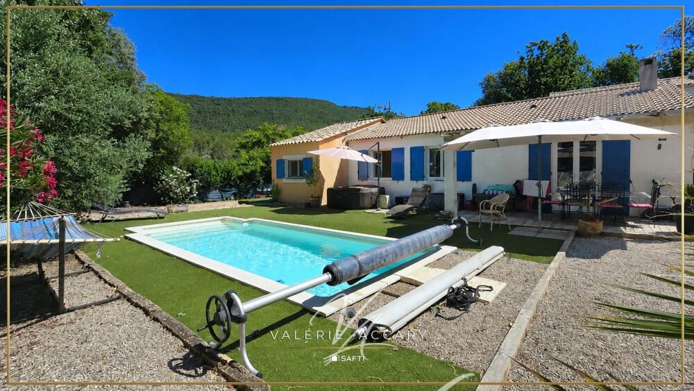 Sainte-Anastasie : Maison de 112 m² sur un terrain de 1400 m² avec dépendance aménagée, piscine...