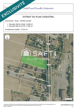  Terrain � vendre 3314 m�