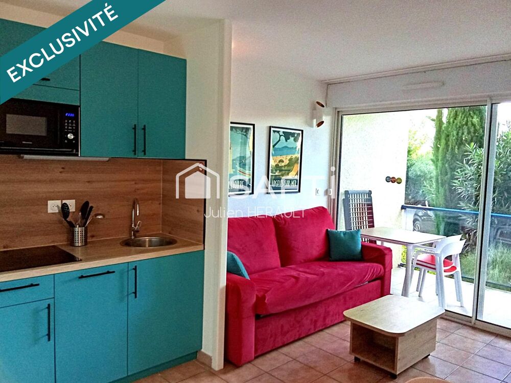 Vente Appartement T2 32 m² - Balcon vue Albères - Résidence de standing - Piscine chauffée - Port d'Argelès Argelès-sur-Mer (66700) Argeles-sur-mer