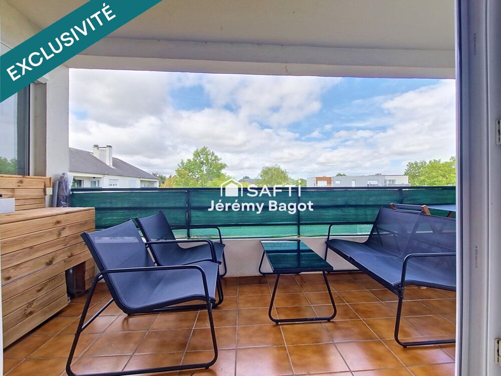 Vente Appartement T4 de 97m2 avec terrasse et garage Tours