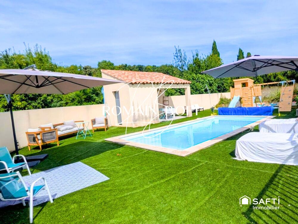 Vente Maison Maison 5 pièces de 153m2 sur 837m2 de terrain avec piscine Collorgues
