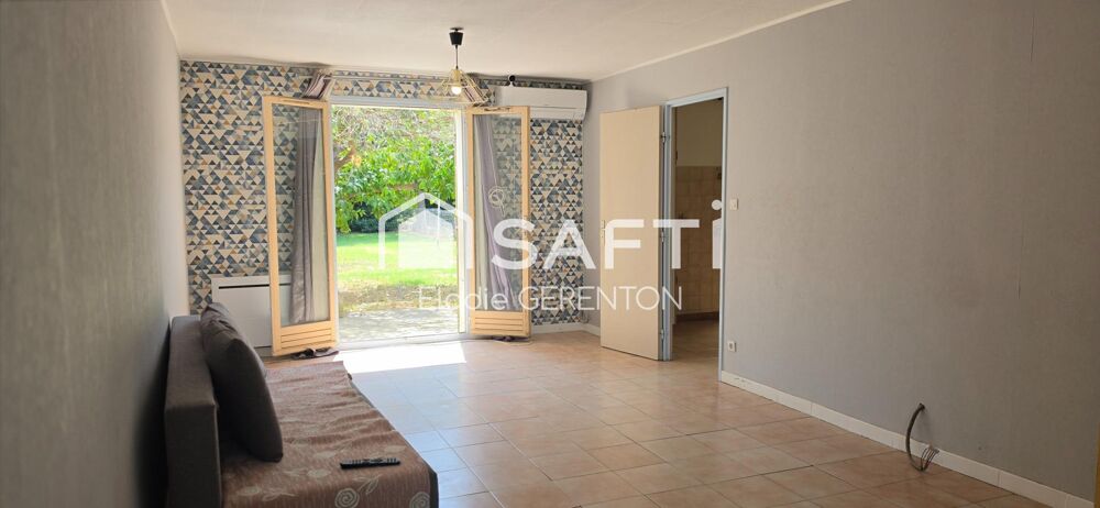 Vente Maison Villa 2 faces à rénover avec beau jardin arboré Villelongue-de-la-salanque
